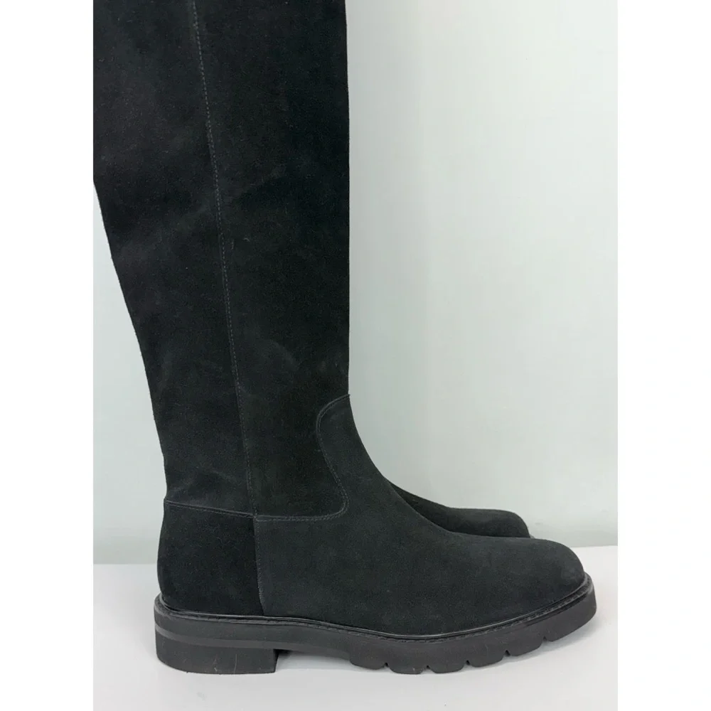 New Stuart Weitzman Chicago Suede Over The Knee Boots Sz US 7